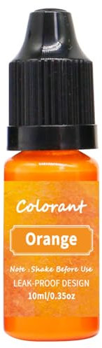 bephible 10 ml Kerzenfarbe – Color Essence Seife, Kerze, Farbfarbe, Sojawachs, Paraffinfarbe, Farbstoff für Zuhause, Orange