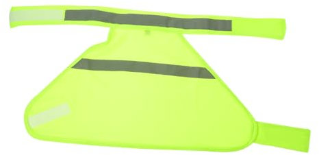 BESPORTBLE Hochsichtbare Reflektierende Hundeweste Für Sicheres Verstellbare Und Weiche Sicherheitsjacke Für Hunde Für Outdoor-aktivitäten Dämmerung Fluoreszierend Gelb