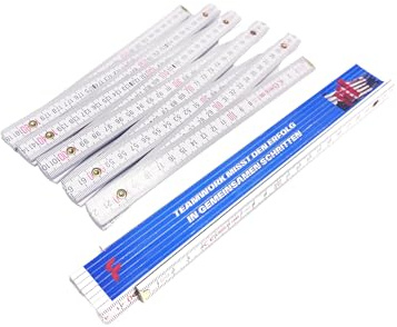 Zollstock personalisiert I Meterstab mit Namen, Bildern und Logo selber gestalten I Meter Werkzeug (2m) Perfektes Geschenk für Männer und Vatertag