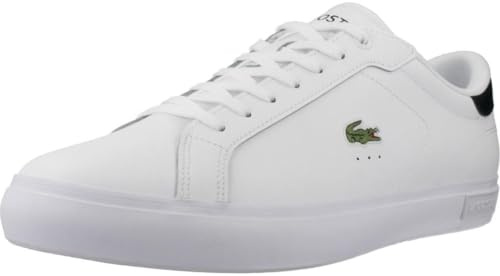 Lacoste POWERCOURT Baskets Plates Homme