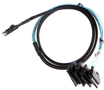 VILLCASE Trasmissione Mini Sas Adattatore per Hard Disk SSD con Design Flessibile e Installazione Facile per Hard Disk Esterni