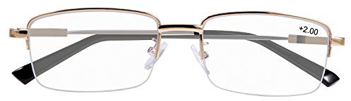 Progressives Multifokal Lesebrille Blaulichtfilter Brille Computerbrille für Frauen Männer Anti Müdigkeit Multi Fokus Intelligenter Zoom Nah und Fern Titanlegierung Vergrößerungs Presbyopie Leser