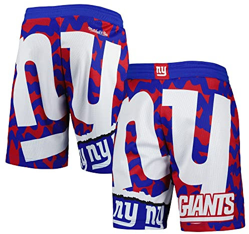 Mitchell & Ness New York Giants Jumbotron 2.0 NFL Shorts