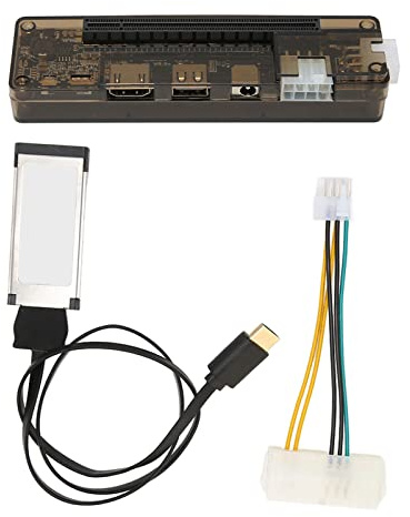 VBESTLIFE Exp GDC PCIe Dock per Scheda Video Esterna per Laptop, Cavo di Alimentazione a 6 Pin a 8 Pin, Senza Alimentatore