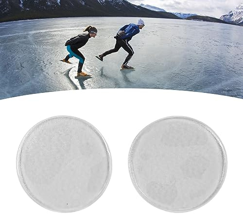 LUCKDANO 2 Stück Knöchel-Gel-Pad, Skate-Knöchel-Gel-Scheiben-Kissenpolster, Beugt Schmerzen vor, Geeignet für Eiskunstlauf, Eishockey, Rollschuhe, Inline-Skates, Skifahren, Wandern