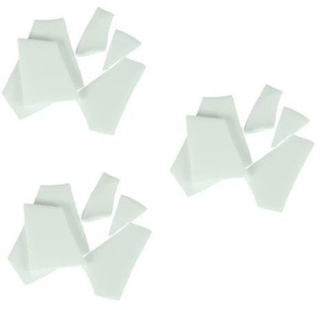 NUOBESTY 6 Stk Soja-Kerzenwachs Farbstoff aus Sojawachs schwarze Kerzen hochzeitskerze Wachsfarbe selber machen Sojawachs Farbstoff Sojabohne Schimmel Lieferungen Kunsthandwerk Bastelbedarf