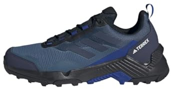 Adidas Uomo Eastrail 2.0 Rain.RDY Hiking Shoes, Wonder Steel/Shadow Navy/Semi Lucid Blue, 43 1/3 EU