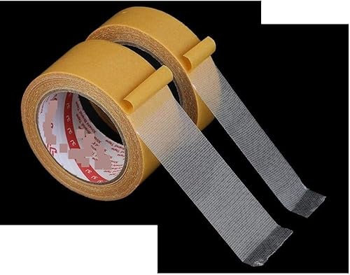 Nastro biadesivo,Nastro di montaggio,Nastro biadesivo in stoffa Nastro adesivo adesivo ad alta resistenza Alta viscosità senza lasciare segni-Carta bianca: 30 mm di larghezza * 20 metri [1 rotolo] ( C