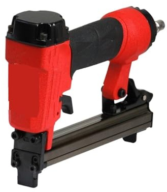 BORRGTU Graffettatrice pneumatica Senza Olio Pistola for cucitrice pneumatica/chiodatrice e cucitrice for sparachiodi 1.2x0.6mm 4-7