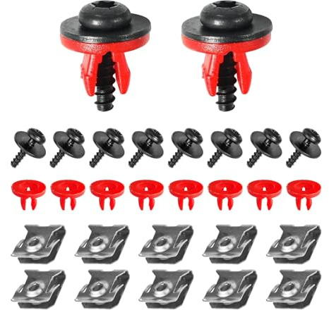 Set di 10 viti T30 per protezione antispruzzo del motore, viti per dadi e bulloni, viti sottoscocca motore T30, compatibili con Focus Escape Explorer C-Max Transit Connect