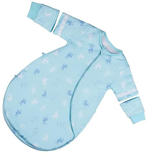 SHOWERORO Babydecke Neugeborenen Schlafsack Warm -Scare Swaddle Weiche Baumwolle 80cm Rehkitz