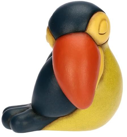 THUN - Tucano medio - ceramica - Collezione Icone - 11,8 x 11,4 x 12, 5 cm