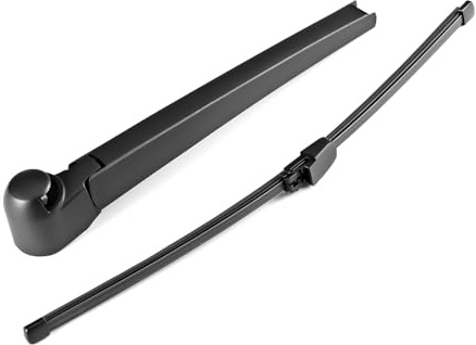 Hinten Wischerarm + Scheibenwischer Satz, Heckwischerarm Kompatibel mit VW Touran 1T1 1T2 2003-2010 Für Skoda Fabia II Combi Länge: 310mm/395mm
