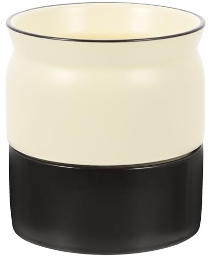 TOVINANNA Porta Utensilios Cocina Cerámica Moderno Organizador Cubiertos Grande para Cucharas Tenedores Palillos Almacenamiento Encimera