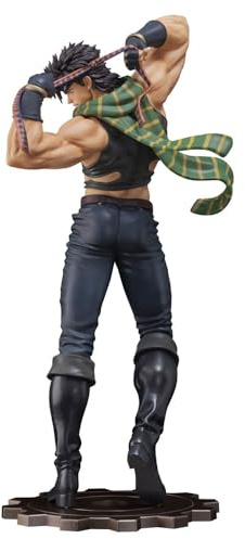 Xinchangda JJBA Joseph Joestar - Figura de anime, estatua de PVC movible, múltiples articulaciones, accesorios de cabeza, modelo de decoración coleccionable, 30 cm