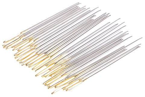 D DOLITY 30er /Set Nähnadeln/Stopfnadeln mit Spitze und großem Auge Sticknadel Stecknadel 22 24 26