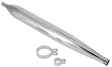Auspuff - Tuning Ø65mm, langer Typ 660mm - für Simson SR2, KR50, SR4-1 Spat