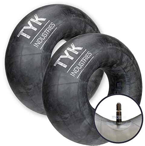 TYK 23 x 9.50-12, 23 x 10.50-12 Chambre à air pour tondeuse à gazon tracteur pneus avec tiges de valve TR13