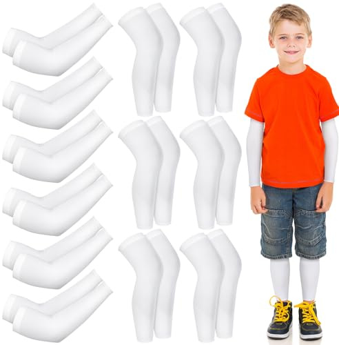 Panitay Lot de 6 manchons élastiques anti-eczéma pour soulager les démangeaisons (enfant)