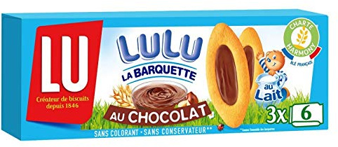 BARQUETTE - Barquette Chocolat 120G - Quatre Articles