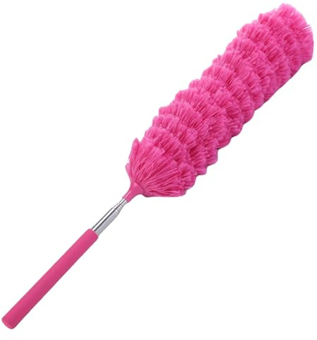 Plumeau Plumeau Télescopique PP, Brosse à poussière d'angle, Plumeau en Microfibre, Brosse de Nettoyage Portable, Bureau, Voiture, Fenêtre, Meubles, Ventilateur de Plafond