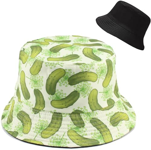 Malaxlx Damen Fischerhut Bucket Hat Anglerhut Sonnenhut Reversibel Fischerhüte Sommerhut Faltbarer Strandhut Draussenhut