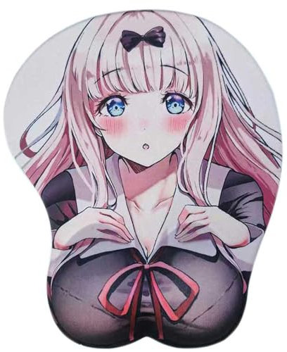 GUANBBD-Anime 3D Mauspad mit Handgelenkauflage Gaming Mauspads Rutschfestes Mauspad 3D Mauspads 3D Ergonomisches Mauspad-Mousepad 2369
