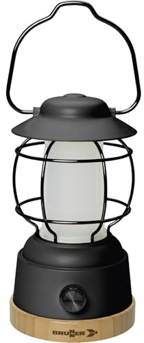 BRUNNER Camping Lampe LYSS Outdoor Hänge Laterne Akku USB Aufladbar Dimmbar LED