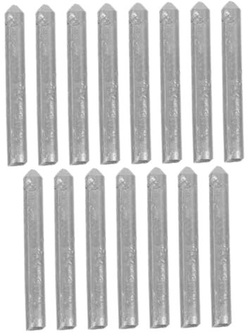 jojofuny 15pcs Aluminum Rods Low Temperature Bars Craft Making Precision Machine Welding Sticks for DIY Tools and Welding Projects