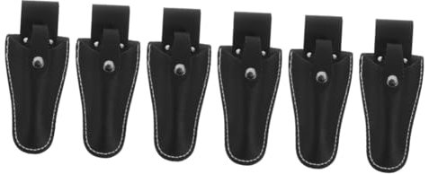 BESPORTBLE 4 Sätze Garten Und Obstgarten Scherenschutzhülle Aus Leder Pflanzenscherenhalter Schärfer Gartenschere Heckenschere Mit Gürtelclip Baumscherenschneider Abbard Pu 2 Stück * 4