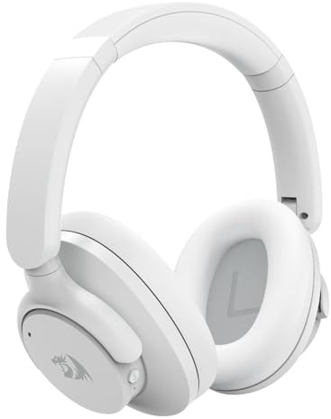 Redragon H610 Gaming Headset Kabellos BT 5.3 ANC | kabelloses Headset PS5 PS4 PC Mac NS ANC Geräuschunterdrückung 50h Akku Over-Ear