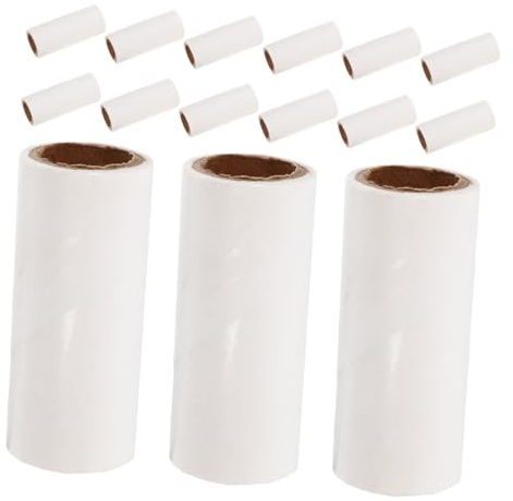 Yardwe 25stücke Fusselrolle Nachfüllpack Kleberollen Ersatz für Tierhaarentfernung Kleidung und Möbeln für Hunde und Katzenhaare Reiseformat und Einfacher Austausch