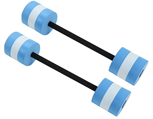 Yctze Übung Hanteln Hanteln 2PCS Haushalt Blau Verdickung Schwimmen Wasser Gewichte Erwachsene Pool Fitness Wasser Aerobic Ausrüstung