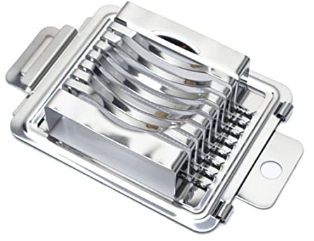 Heavy Duty Stainless Steel Egg Slicer, Multi-Function Wire Cutter for Mushroom and Tomato