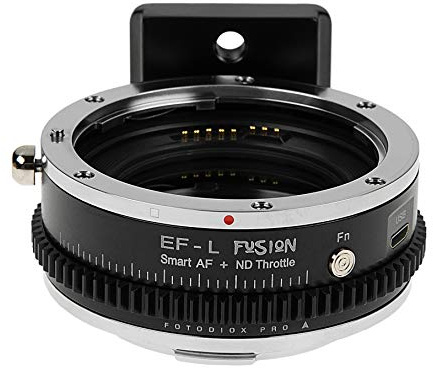 Vizelex FUSION ND Throttle Smart Adapter Compatible with Canon EF Full Frame Lenses on Select L-Mount Alliance Cameras