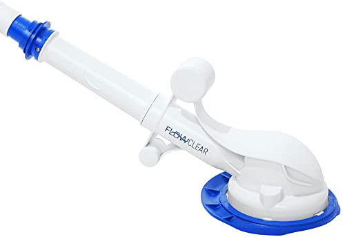 Bestway 58628E Flowclear AquaSweeper Automatischer Staubsauger für oberirdische Schwimmbäder mit Filterkorb und flexiblem Schlauch