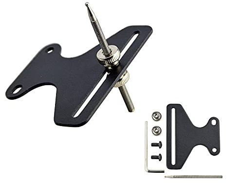 Bogenvisier für Recurvebögen Rostfreier Stahl Bow Sight Bogen Anblick Jagdvisier 1 Pin Bogen Visier für Bogenzubehör