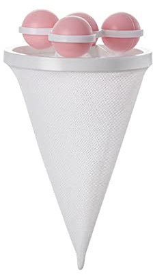 NPXUAMTJ Haushaltswaschmaschinen-Filter, Netzbeutel, Enthaarung, Haarabsorptionsgerät, schwimmend, Pflegefilter