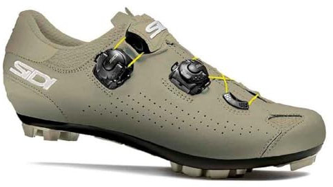 Sidi | Eagle 10 Mountain Clipless Cycling Shoes Sand | SIDI Eagle 10 Men's MTB Clipless Shoes, Microfiber, Durable & Lightweight