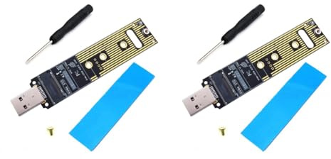 Remingtape NVME - Adaptador USB M.2 NVME SSD a USB 3.1, adaptador de 10 Gbps USB3.1 Gen 2 para SSD M2 NVMe 2230 2242 2260 2280