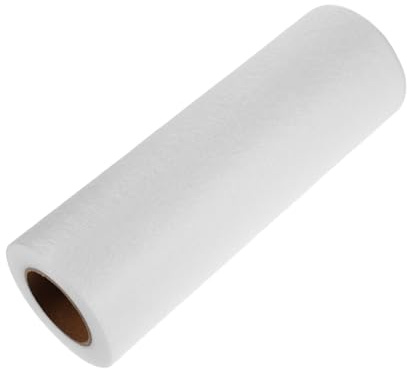 FONDOTIN Tissu Entoilage Pour Couture Entoilage Thermocollant Double Face Ruban Ourlet à Repasser Thermocollant Transparent Pour Vêtements