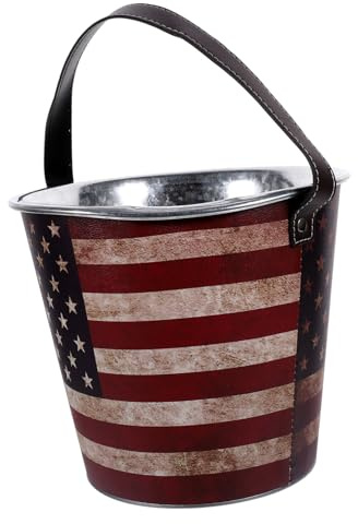 Healifty Seau à Glace Vintage Épais pour Bar et Camping Seau à Glaçons pour Vin et Refroidisseur de Bouteilles Multifonction pour Restaurant et Fête