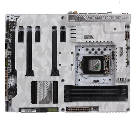 Placa base de computadora compatible con ASUS SABERTOOTH Z97 MARK S placa base original Socket LGA 1150 placa base de escritorio