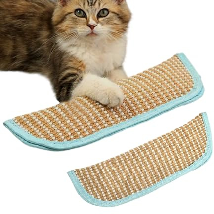 Jouet d'herbe à chat d'intérieur | Jouet apaisant résistant aux morsures | Jouet pour chat anti-morsure | Jouet en forme de coussin en herbe à chat pour chatons | Pour petites, moyennes et races. Aire