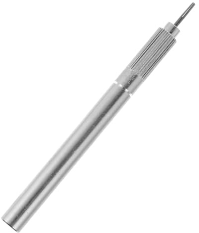 PACKOVE Metal Slotted Paper Quilling Pen for Crafts, DIY Paper Flower Rolling Tool, Precision Metal Quilling Needle for Home Art Projects