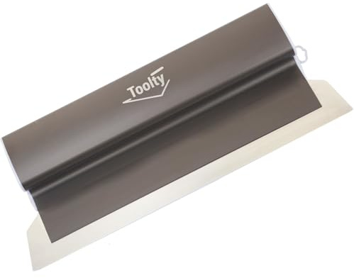Toolty Skimming Spatula 16 in Flexible 0.3mm Blade Alumminium Grip 400mm
