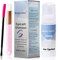 Wimpernshampoo für Wimpernverlängerung 60ml Lash Extension Shampoo Wimpernshampoo Schaumreiniger Wimpernschaum für Salon Wimpernpflege Wimpernextension Reinigung mit 2 Bürsten