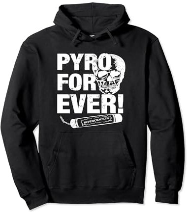 Pyro Für Immer Feuerwerk Silvester Pullover Hoodie