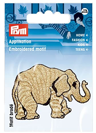 Prym 926711 Applikation Elefant gold