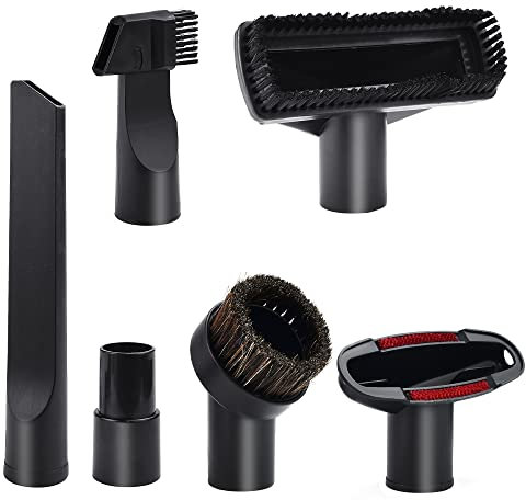 LANSKYLAN 6 Pezzi Accessori Aspirapolvere Spazzole per Aspirapolvere Set di Aspirapolvere Ugello Spazzola Set Spazzole Universale per Aspirapolvere Compatibile con Aspirapolvere Diametro 32mm e 35mm
